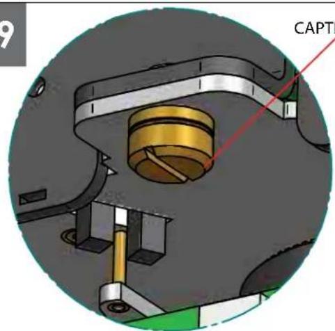 Moog Videolarm IFDW7CS3 - Remove Pan/Tilt from shipping carton. Install in base bracket in housing. - 1