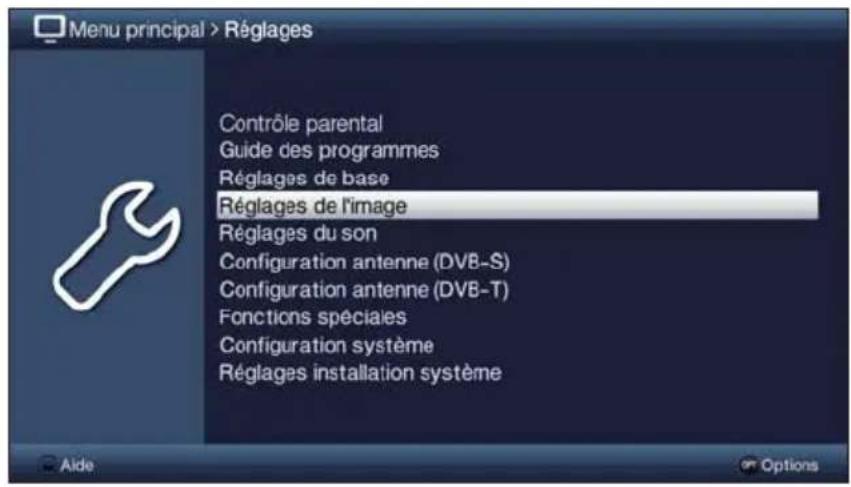 TECHNISAT TechniVision 22 HD - Consultation du menu principal et navigation dans les menus/ fonctions - 4