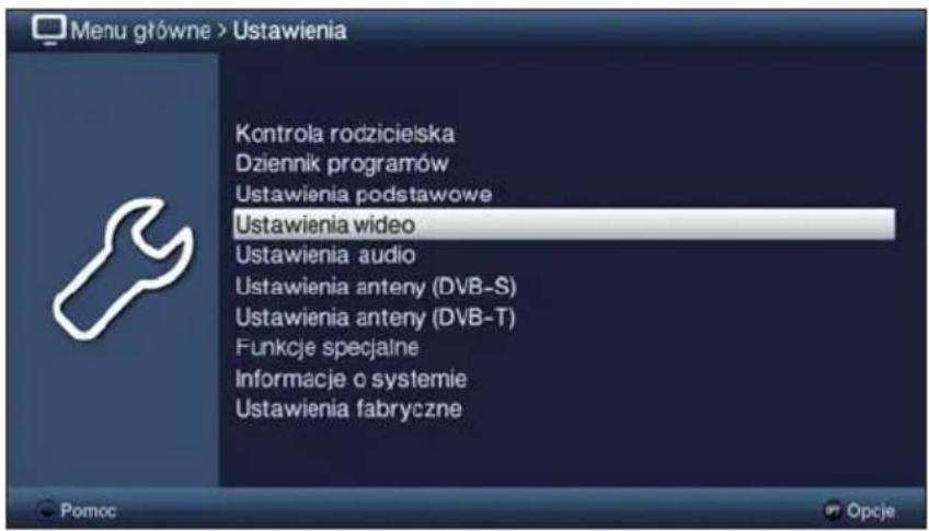 TECHNISAT TechniVision 22 HD - Wywołanie menu glówno i poruszanie są po menu / funkcjé - 4