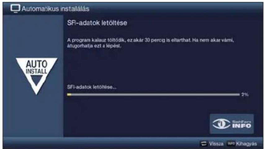 TECHNISAT TechniVision 22 HD - SFI-adatok letoltse - 1