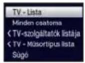TECHNISAT TechniVision 22 HD - Opcióvalasztás - 1
