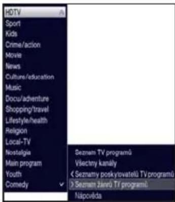 TECHNISAT TechniVision 22 HD - Vyber programu - 1