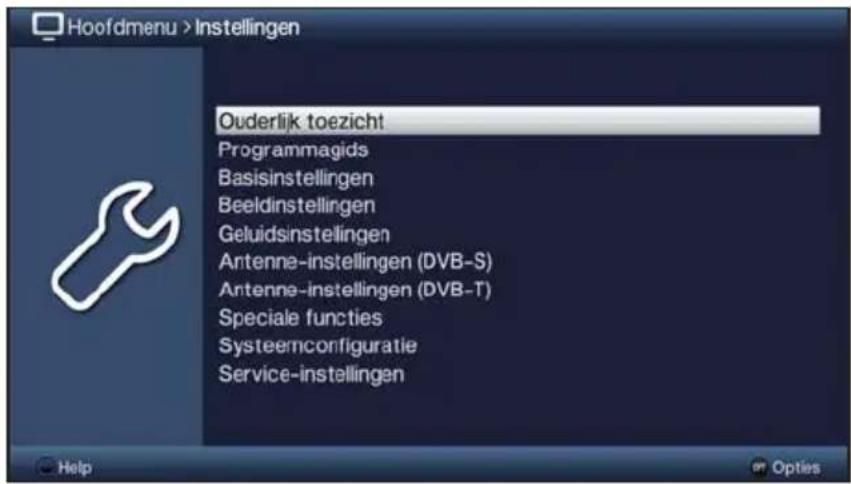 TECHNISAT TechniVision 22 HD - Het hoofdmenu opvragen en door de menu's / functies bladeren - 3