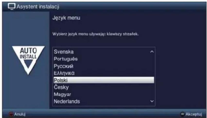 TECHNISAT TechniVision 22 HD - Język menu - 1