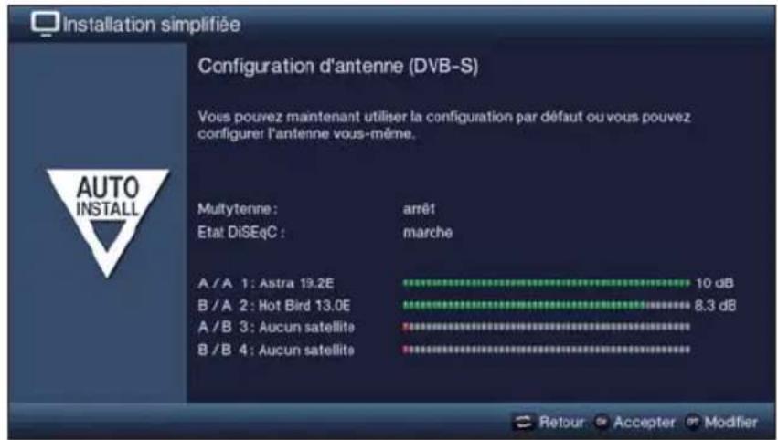 TECHNISAT TechniVision 22 HD - Configuration d'antenne (DVB-S) - 1