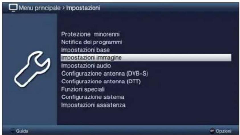 TECHNISAT TechniVision 22 HD - Accesso al menu principale e navigazione nei menu / nelle funzioni - 4