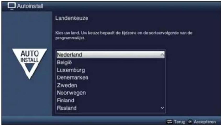 TECHNISAT TechniVision 22 HD - Landenkeuze - 1