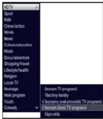 TECHNISAT TechniVision 22 HD - Vyběr voleb - 2