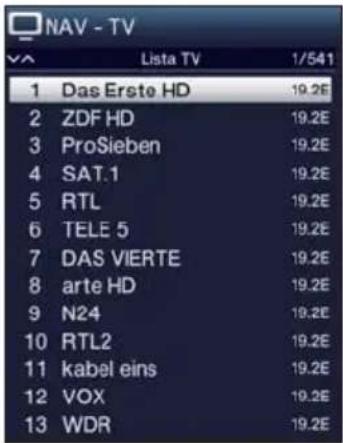 TECHNISAT TechniVision 22 HD - Za pomocaj listy kanatow - 1