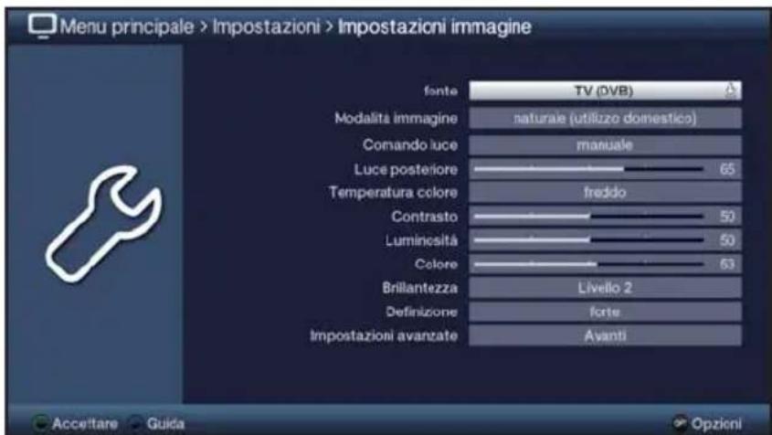 TECHNISAT TechniVision 22 HD - Accesso al menu principale e navigazione nei menu / nelle funzioni - 5