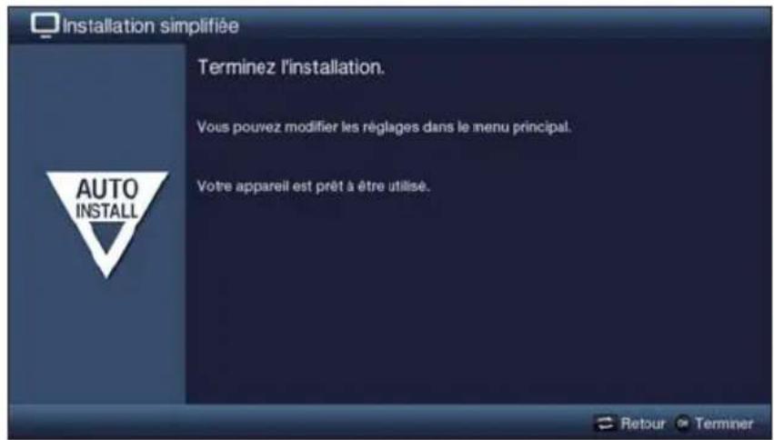 TECHNISAT TechniVision 22 HD - Terminez l'installation. - 1