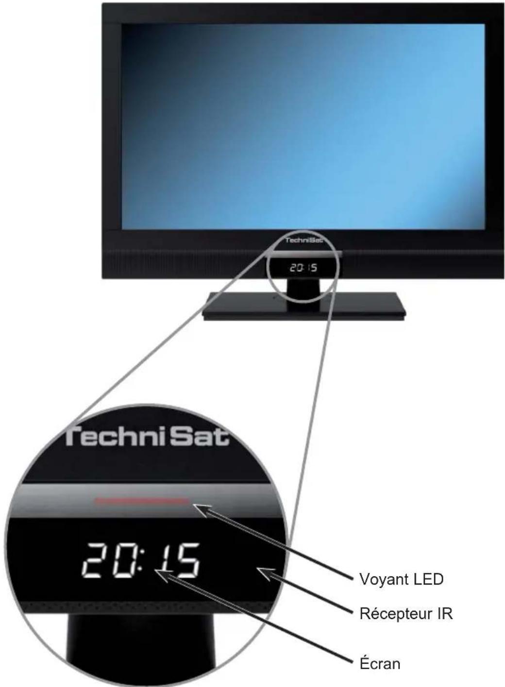 TECHNISAT TechniVision 22 HD - (Affichage) - 1