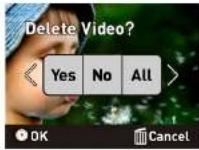 MEMOREX MyVideo - Using Delete Function - 1