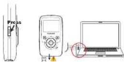 MEMOREX MyVideo - Charging your battery - 1