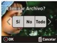 MEMOREX MyVideo - Uso de la Función de Borrar - 1