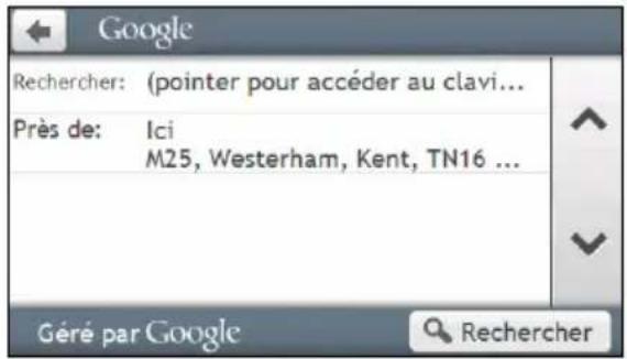 MIO Spirit 685 - Comment faire pour chercher un CI à l'aide de la Recherche locale Google ? - 1