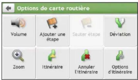 MIO Spirit 685 - Comment changer la configuration de l'itinéraire ? - 2