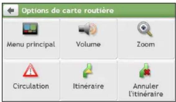 MIO Spirit 685 - Comment changer la configuration de l'itinéraire ? - 1