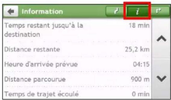 MIO Spirit 685 - Comment visualiser les statistiques de mon itinéraire ? - 3