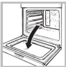 HOTPOINT-ARISTON FT 820.1 IX HA - Cleaning the oven door - 1