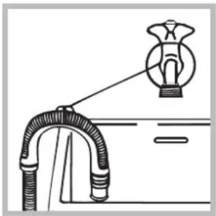 HOTPOINT-ARISTON AQ9D 68 U H - Connecting the water inlet hose - 4
