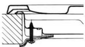 HOTPOINT-ARISTON PH 640MS (IX)HA - Scheme de fixation des crochets - 3