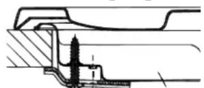 HOTPOINT-ARISTON PH 640MS (IX)HA - Hook fastening diagram - 1