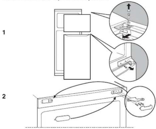HOTPOINT-ARISTON STM 1521 VRHA - Reversibilità aperture porte - 1