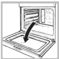 HOTPOINT-ARISTON FH 51 BK - Limpeza da porta - 1