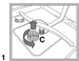 HOTPOINT-ARISTON LFS 215 A BKHA - Reinigung der Filtersiebe - 1