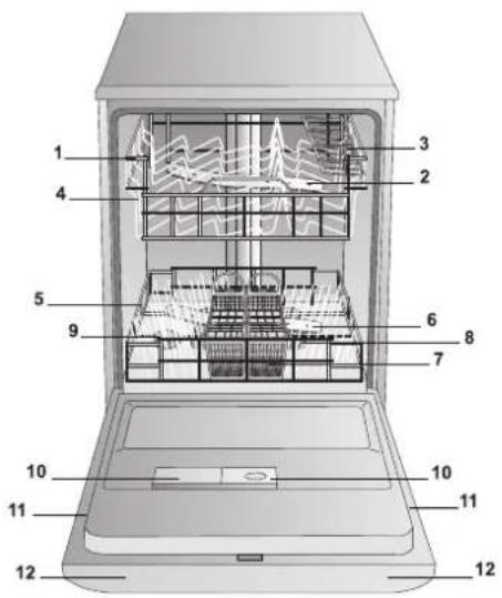 HOTPOINT-ARISTON LFS 215 A BKHA - Visão deconjunto - 1