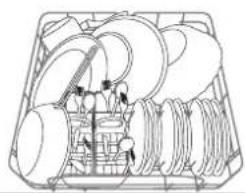 HOTPOINT-ARISTON LFT 114 - Beschickungsbeispiele für den Unterkorb - 2