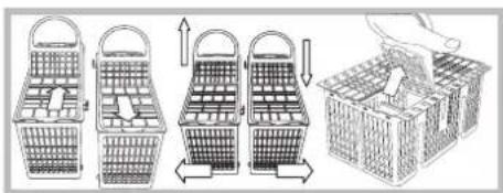 HOTPOINT-ARISTON LFT 114 - Panier à couverts - 1