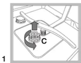 HOTPOINT-ARISTON LFT 114 - Limpar os filtros - 1