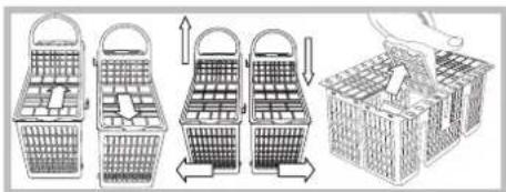 HOTPOINT-ARISTON LFT 114 - Cestino delle posate - 1