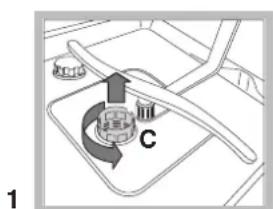 HOTPOINT-ARISTON LFT 114 - Reinigung der Filtersiebe - 1