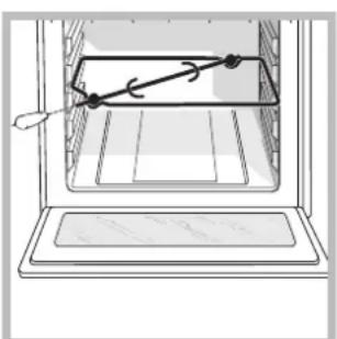HOTPOINT-ARISTON OS 89D IX HA - Espeto rotativo (somente em alguns modelos) - 1