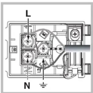 HOTPOINT-ARISTON OS 89D IX HA - Electrical connection - 2