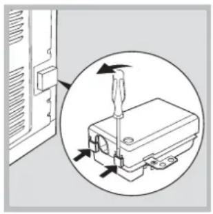 HOTPOINT-ARISTON FD 61.1 (ICE)HA - Montaje del cable de alimentacion electrica - 1