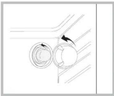 HOTPOINT-ARISTON FD 61.1 (ICE)HA - Substituição da lampada - 1