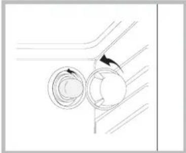 HOTPOINT-ARISTON FD 61.1 (ICE)HA - Replacing the light bulb - 1