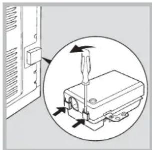 HOTPOINT-ARISTON FD 61.1 (ICE)HA - Montagem do cabo de fornecimento - 1