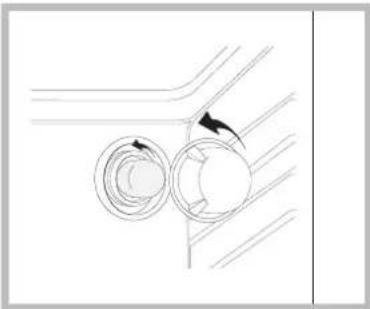 HOTPOINT-ARISTON FK 61 (AN)HA - Substituição da lâmpada - 1