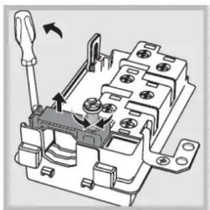 HOTPOINT-ARISTON FT 850.1 (PA) HA - Montaggio del cavo di alimentazione - 2