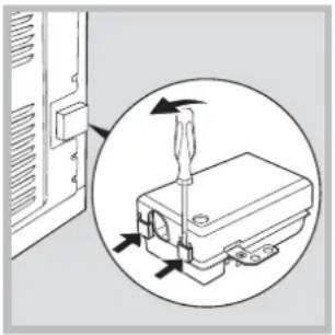 HOTPOINT-ARISTON FT 850.1 (PA) HA - Fitting the power supply cable - 1
