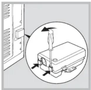 HOTPOINT-ARISTON FT 850.1 (PA) HA - Montagem do cabo de fornecimento - 1