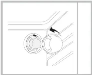 HOTPOINT-ARISTON FT 850.1 (PA) HA - Replacing the light bulb - 1