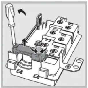 HOTPOINT-ARISTON FT 850.1 (RB) HA - Montaje del cable de alimentación eléctrica - 2