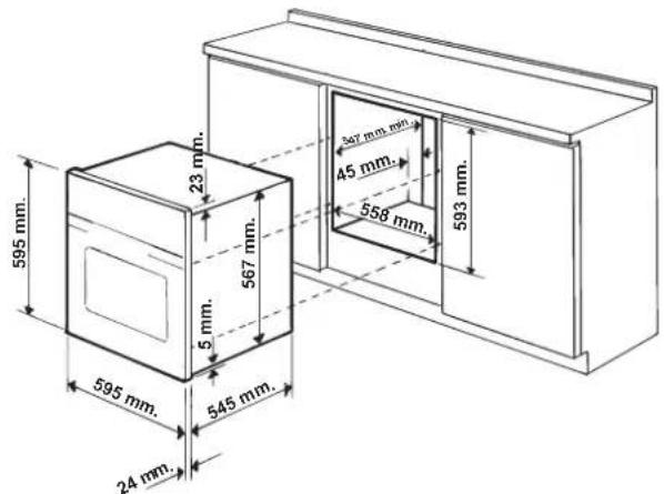 HOTPOINT-ARISTON FZ 103 GP.1 IX HA - Empotramiento - 1