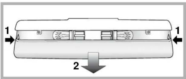 INDESIT NBAA 131 V - Het lampje vervangen - 1